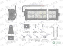 LAMPA ROB.LED PROST.72W GLANZ