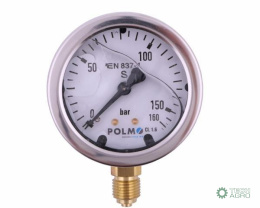 MANOMETR GLIC.0-160 BAR G1/4