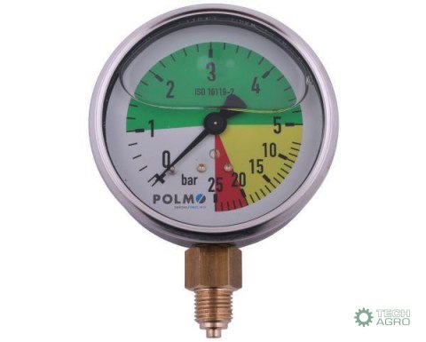 MANOMETR GLIC.0-25 BAR G1/4" OPR.POLMO MANOMETR GLIC.0-25 BAR G1/4" OPR.POLMO
