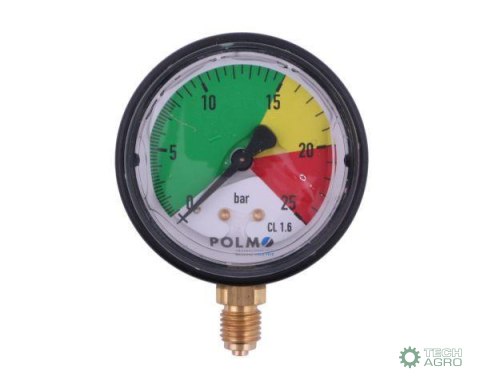 MANOMETR GLIC.0-25 BAR M12X1, 5OPR.POLMO MANOMETR GLIC.0-25 BAR M12X1, 5OPR.POLMO