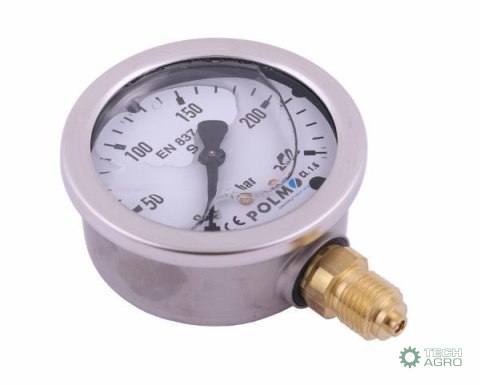 MANOMETR GLIC.0-250 BAR G1/4" M63 .POLM O MANOMETR GLIC.0-250 BAR G1/4" M63 .POLM O