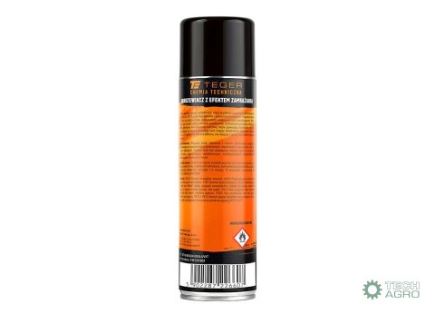 Odrdzewiacz z efektem zamrażania 500 ml TEGER Odrdzewiacz z efektem zamrażania 500 ml TEGER