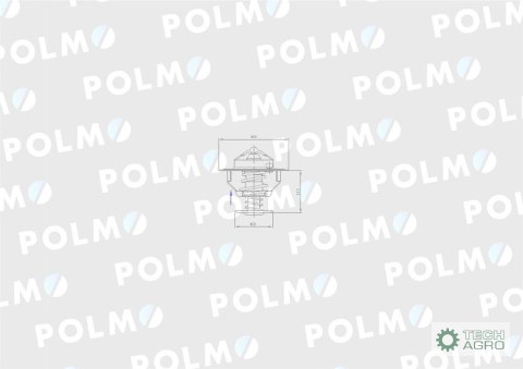 Termostat 218039A1 Case POLMO Termostat 218039A1 Case POLMO