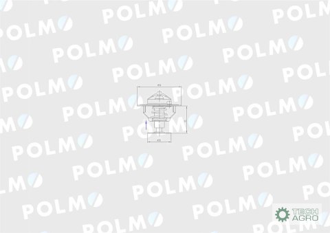 Termostat 2485613 LANDINI POLMO Termostat 2485613 LANDINI POLMO