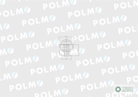 Termostat J928639 Steyr Case POLMO Termostat J928639 Steyr Case POLMO