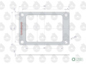 Uszczelka pokrywki pochwy krążelit 0.8mm C-330 ( sprzedawane po 10 ) ORYGINAŁ URSUS