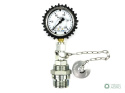 Zestaw pomiarowy ciśnienia hydrauliki z manometrem 250 bar gniazdo skręcane Waryński