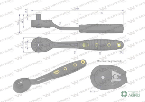 "Grzechotka 1/2"". 72 T. odgięta. Waryńs i "Grzechotka 1/2"". 72 T. odgięta. Waryńs i