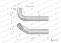 KOLANO RURA ŁĄCZ.INOX TŁUMIKA AL155688 AL164277 JOHN DEERE WARYŃSKI