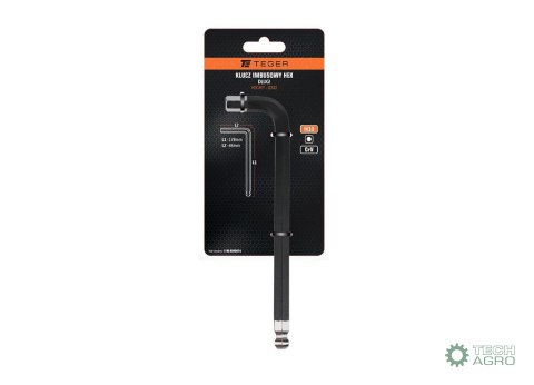 Klucz imbusowy HEX H10 - DŁUGI / TEGER Klucz imbusowy HEX H10 - DŁUGI / TEGER