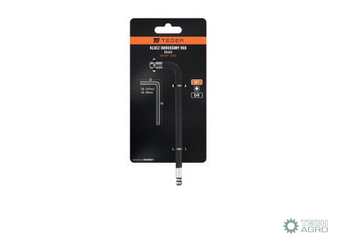 Klucz imbusowy HEX H7 - DŁUGI / TEGER Klucz imbusowy HEX H7 - DŁUGI / TEGER