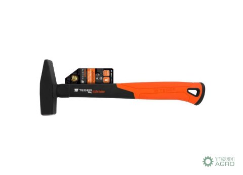 Młotek ślusarski z trzonkiem fiberglass 500 g Extreme / TEGER Młotek ślusarski z trzonkiem fiberglass 500 g Extreme / TEGER