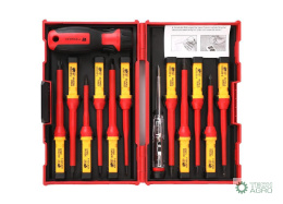 Zestaw wkrętaków VDE PROFESSIONAL 13 szt / Certyfikat GS/VDE / TEGER