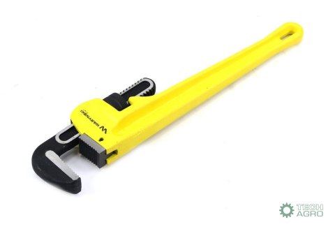 Klucz do rur typ amerykański 10" wzmocniony szczęki CrMo max średnica 40 mm Waryński Klucz do rur typ amerykański 10" wzmocniony szczęki CrMo max średnica 40 mm Waryński