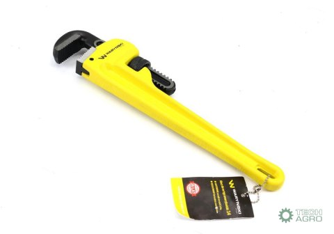 Klucz do rur typ amerykański 14" wzmocniony szczęki CrMo max średnica 60 mm Waryński Klucz do rur typ amerykański 14" wzmocniony szczęki CrMo max średnica 60 mm Waryński