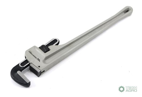 Klucz do rur typ amerykański 24" uchwyt aluminium wzmocniony szczęki CrMo max średnica Waryński Klucz do rur typ amerykański 24" uchwyt aluminium wzmocniony szczęki CrMo max średnica Waryński