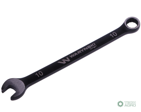 Klucz płasko-oczkowy 10 mm. CrV standar d ASME B107-2010 Waryński Klucz płasko-oczkowy 10 mm. CrV standar d ASME B107-2010 Waryński
