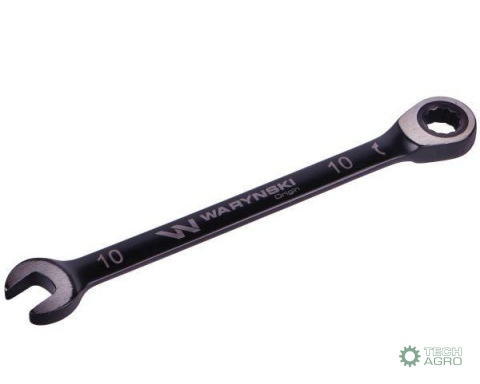 Klucz płasko-oczkowy 10 mm z grzechotką 72 zęby standard ASME B107-2010 Waryński Klucz płasko-oczkowy 10 mm z grzechotką 72 zęby standard ASME B107-2010 Waryński