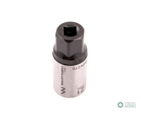 "Nasadka do świec 3/8"". 21 mm. CrV50BV 0. DIN 3124. Waryński "Nasadka do świec 3/8"". 21 mm. CrV50BV 0. DIN 3124. Waryński