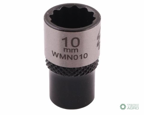 "Nasadka dwunastokątna 1/4"". 10 mm. CrV 0BV30. DIN 3124. Waryński "Nasadka dwunastokątna 1/4"". 10 mm. CrV 0BV30. DIN 3124. Waryński