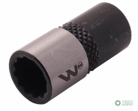 "Nasadka dwunastokątna 1/4"". 7 mm. CrV5 BV30. DIN 3124. Waryński "Nasadka dwunastokątna 1/4"". 7 mm. CrV5 BV30. DIN 3124. Waryński