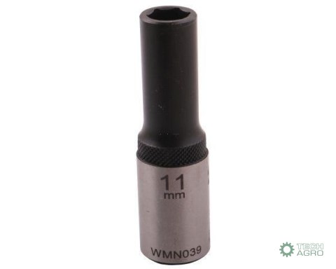 "Nasadka sześciokątna 1/2"". 11 mm. dług . CrV50BV30. DIN 3124. Waryński "Nasadka sześciokątna 1/2"". 11 mm. dług . CrV50BV30. DIN 3124. Waryński