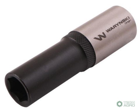 "Nasadka sześciokątna 1/2"". 11 mm. dług . CrV50BV30. DIN 3124. Waryński "Nasadka sześciokątna 1/2"". 11 mm. dług . CrV50BV30. DIN 3124. Waryński