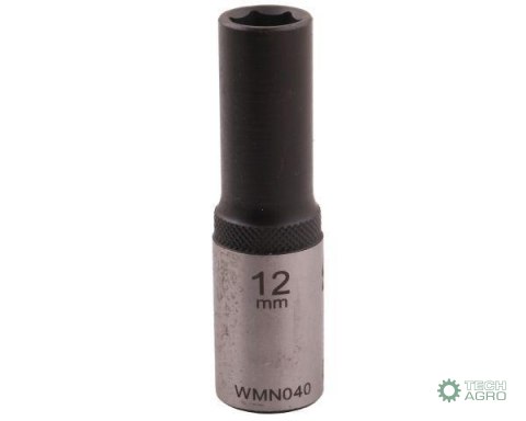 "Nasadka sześciokątna 1/2"". 12 mm. dług . CrV50BV30. DIN 3124. Waryński "Nasadka sześciokątna 1/2"". 12 mm. dług . CrV50BV30. DIN 3124. Waryński
