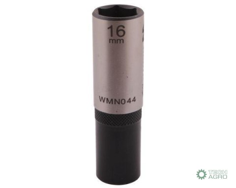 "Nasadka sześciokątna 1/2"". 16 mm. dług . CrV50BV30. DIN 3124. Waryński "Nasadka sześciokątna 1/2"". 16 mm. dług . CrV50BV30. DIN 3124. Waryński