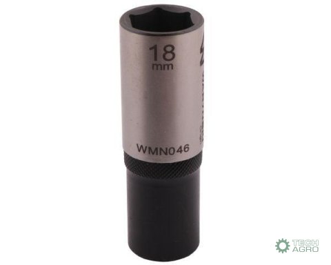 "Nasadka sześciokątna 1/2"". 18 mm. dług . CrV50BV30. DIN 3124. Waryński "Nasadka sześciokątna 1/2"". 18 mm. dług . CrV50BV30. DIN 3124. Waryński