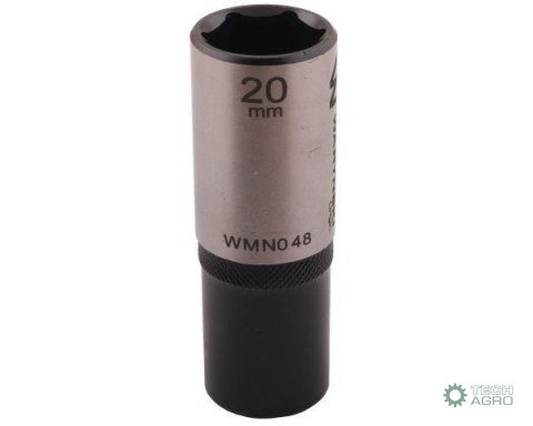 "Nasadka sześciokątna 1/2"". 20 mm. dług . CrV50BV30. DIN 3124. Waryński "Nasadka sześciokątna 1/2"". 20 mm. dług . CrV50BV30. DIN 3124. Waryński