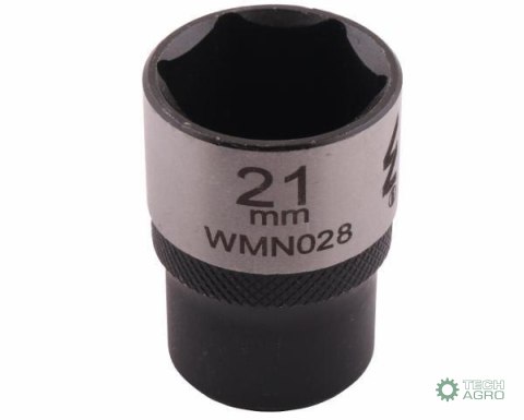 "Nasadka sześciokątna 1/2"". 21 mm. CrV5 BV30. DIN 3124. Waryński "Nasadka sześciokątna 1/2"". 21 mm. CrV5 BV30. DIN 3124. Waryński