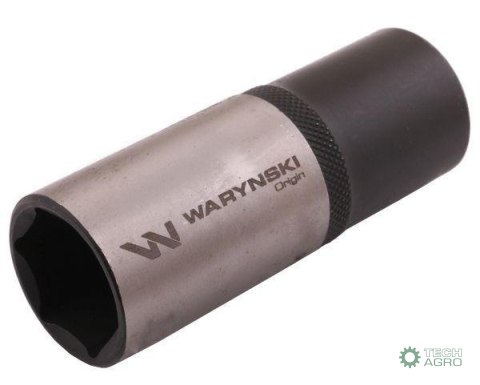 "Nasadka sześciokątna 1/2"". 22 mm. dług . CrV50BV30. DIN 3124. Waryński "Nasadka sześciokątna 1/2"". 22 mm. dług . CrV50BV30. DIN 3124. Waryński