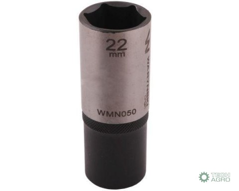 "Nasadka sześciokątna 1/2"". 22 mm. dług . CrV50BV30. DIN 3124. Waryński "Nasadka sześciokątna 1/2"". 22 mm. dług . CrV50BV30. DIN 3124. Waryński