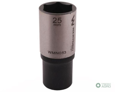 "Nasadka sześciokątna 1/2"". 25 mm. dług . CrV50BV30. DIN 3124. Waryński "Nasadka sześciokątna 1/2"". 25 mm. dług . CrV50BV30. DIN 3124. Waryński