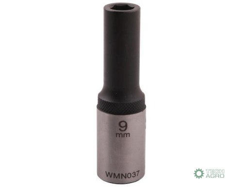 "Nasadka sześciokątna 1/2"". 9 mm. długa CrV50BV30. DIN 3124. Waryński "Nasadka sześciokątna 1/2"". 9 mm. długa CrV50BV30. DIN 3124. Waryński