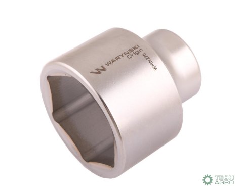 "Nasadka sześciokątna 3/4"". 58 mm. CrV5 BV30. DIN 3124. Waryński "Nasadka sześciokątna 3/4"". 58 mm. CrV5 BV30. DIN 3124. Waryński