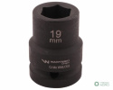 Nasadka udarowa sześciokątna 3/4". 19 mm. CrMo. DIN 3129. Waryński