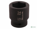 Nasadka udarowa sześciokątna 3/4". 34 mm. CrMo. DIN 3129. Waryński