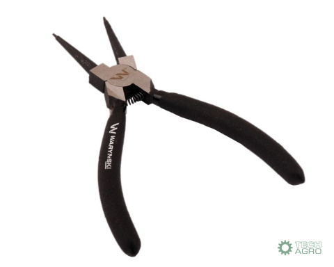 Szczypce do pierścieni osadczych 150 mm wewnętrzne proste Waryński Szczypce do pierścieni osadczych 150 mm wewnętrzne proste Waryński