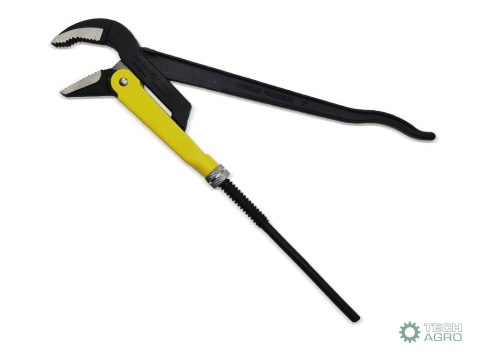 Szczypce nastawne szwedzkie do rur szczęki typ 45° o rozstawie max 103mm długość 652mm Waryński Szczypce nastawne szwedzkie do rur szczęki typ 45° o rozstawie max 103mm długość 652mm Waryński