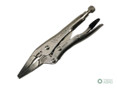 Szczypce zaciskowe (Morsa) ze stali CrMo 6" wydłużone szczęki Waryński Szczypce zaciskowe (Morsa) ze stali CrMo 6" wydłużone szczęki Waryński