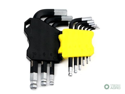 ZESTAW KLUCZY HEX 1.5-10 S2 9EL WARYŃSKI WARYŃSKI ZESTAW KLUCZY HEX 1.5-10 S2 9EL WARYŃSKI WARYŃSKI
