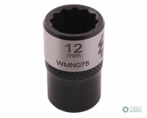 "Nasadka dwunastokątna 3/8"". 12 mm. CrV 0BV30. DIN 3124. Waryński "Nasadka dwunastokątna 3/8"". 12 mm. CrV 0BV30. DIN 3124. Waryński