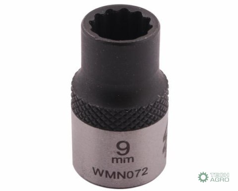 "Nasadka dwunastokątna 3/8"". 9 mm. CrV5 BV30. DIN 3124. Waryński "Nasadka dwunastokątna 3/8"". 9 mm. CrV5 BV30. DIN 3124. Waryński