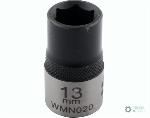 "Nasadka sześciokątna 1/2"". 13 mm. CrV5 BV30. DIN 3124. Waryński "Nasadka sześciokątna 1/2"". 13 mm. CrV5 BV30. DIN 3124. Waryński
