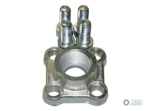 Adapter pompy hydraulicznej (prosty) 3/4" 51 mm M10