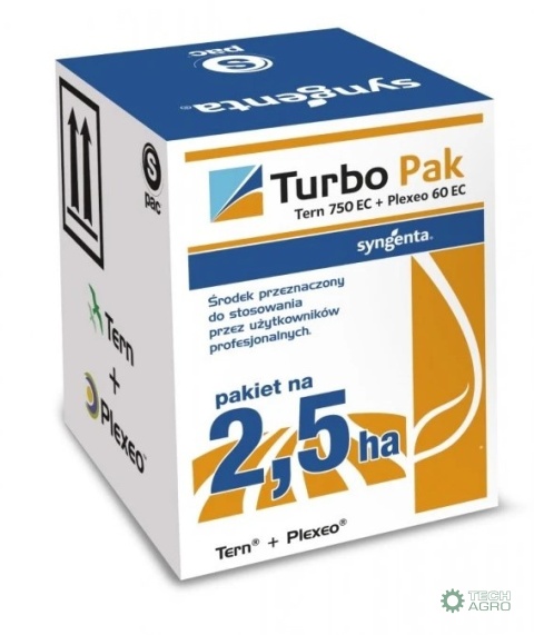 TURBO PAK 2,5HA 1L Tern 750EC+ 2x 1L Plexeo 60EC. TURBO PAK 2,5HA 1L Tern 750EC+ 2x 1L Plexeo 60EC.