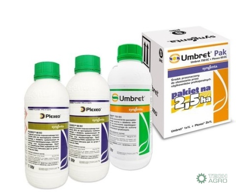 UMBRET PAK ( UMBRET1L+PLEXEO 2X1L) 2,5HA UMBRET PAK ( UMBRET1L+PLEXEO 2X1L) 2,5HA