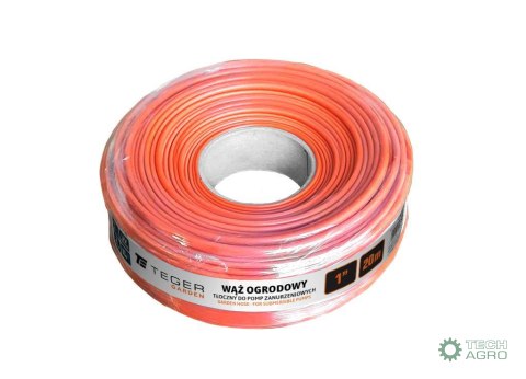 Wąż ogrodowy - tłoczny do pomp zanurzeniowych FI 1". 20m / TEGER Wąż ogrodowy - tłoczny do pomp zanurzeniowych FI 1". 20m / TEGER